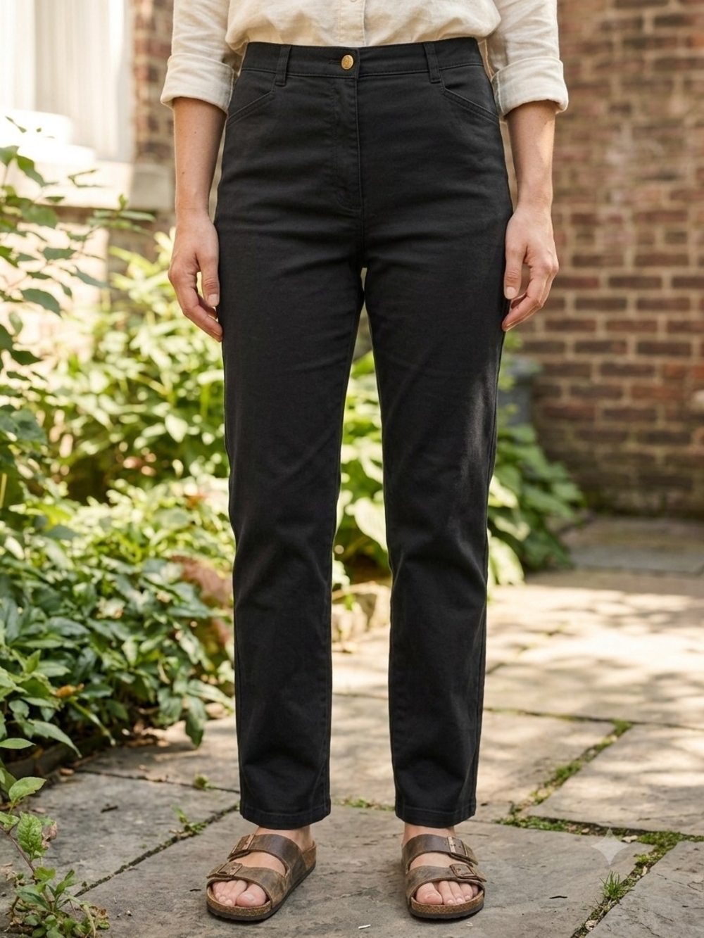 TABI High Rise Straight Leg Pants Office Siren Corporate Core Clean Girl